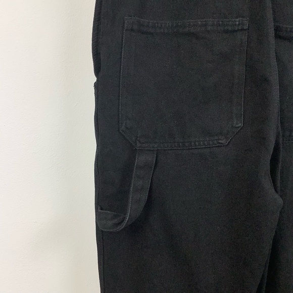 Twik for Simons Organic Cotton Denim Overalls in Black Wash - Picture 6 of 7